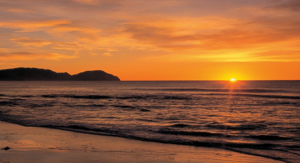 Amanecer en Nueva Zelanda